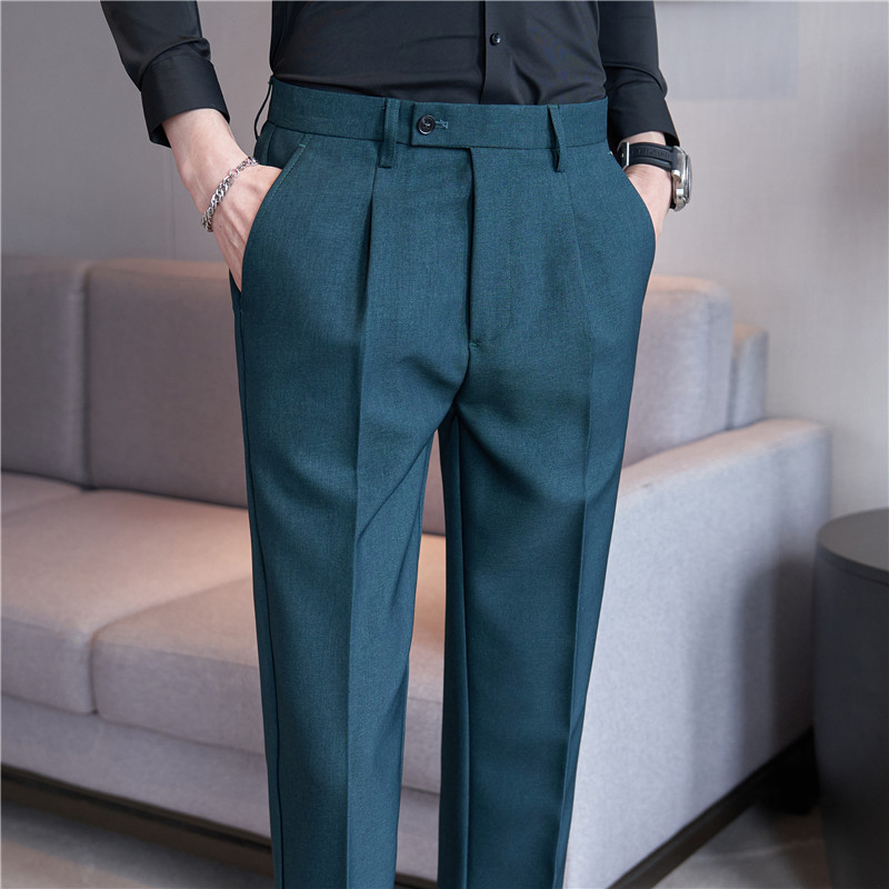 Men Formal Wear Shop - 고품질 남성 단색 비즈니스 사무실 정장
