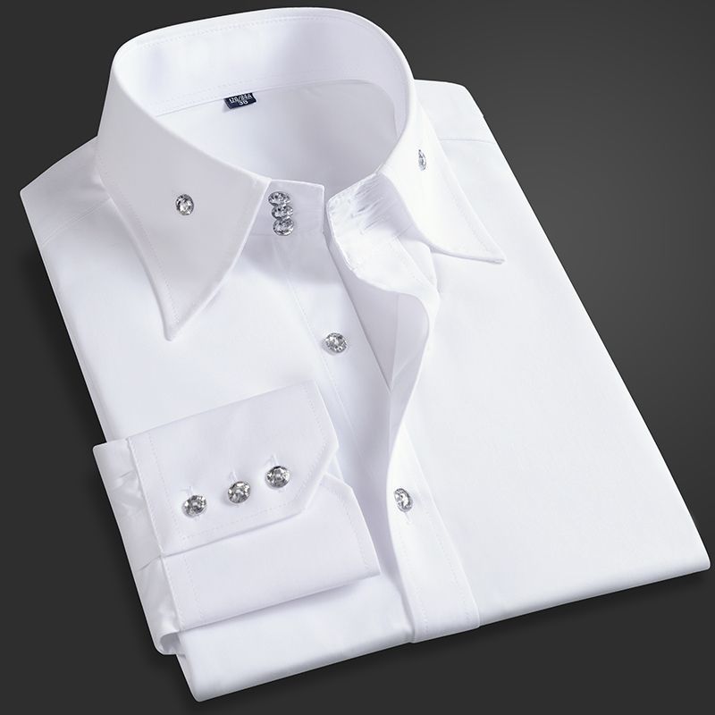 Men Formal Wear Summer - 봄 가을 남성 임원 셔츠 한국