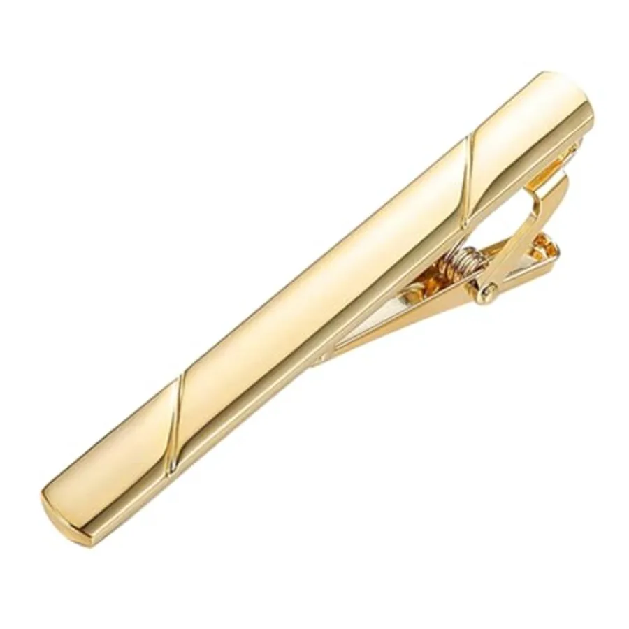 Tie Bar Clip - 남성용 스테인리스 스틸 타이 클립 미니멀리스트