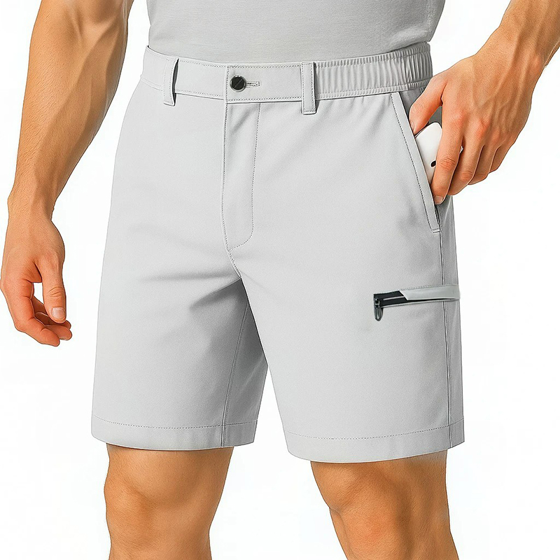Men Formal Wear Summer - 드레스 반바지 남성 빠른 건조 캐주얼