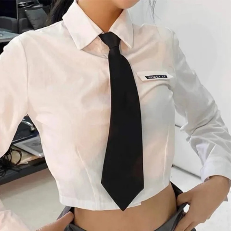Men'S Formal Wear For Funeral - 무광 블랙 클립온 넥타이 유니섹스 간편