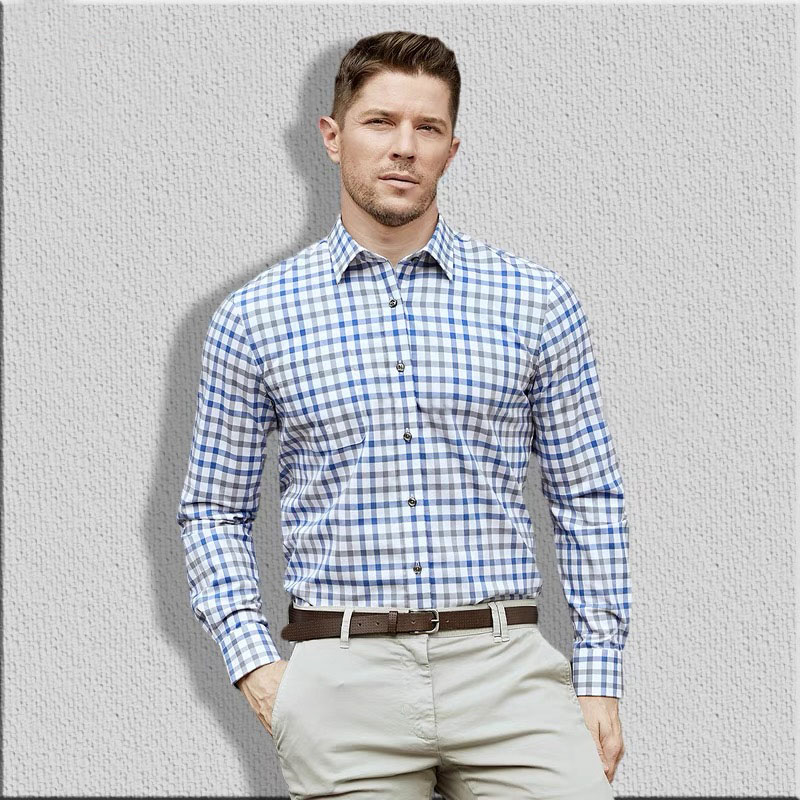 남성용 통기성 순면 긴팔 셔츠, 편안한 비즈니스 캐주얼 - Men Formal Wear Summer 리뷰 및 가격
