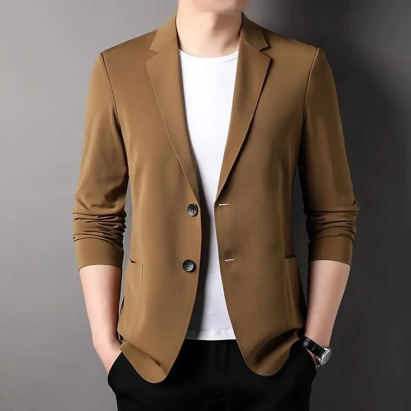 남성용 얇은 블레이저, 비즈니스 캐주얼 세트 재킷, 통 - Men Formal Wear Summer 리뷰 및 가격