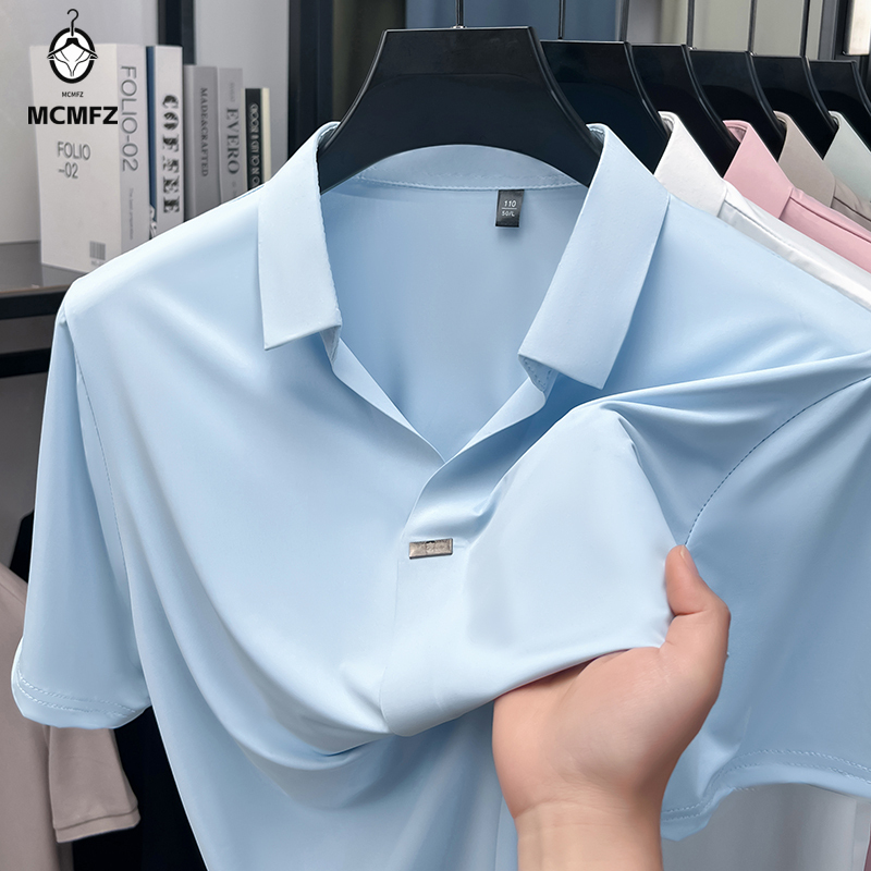 심플 히든 바 클래스프 남성 플랫 라펠 셔츠 싱글 메탈 - Men Formal Wear Summer 리뷰 및 가격