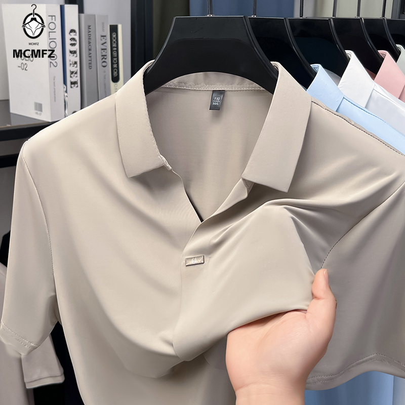 심플 히든 바 클래스프 남성 플랫 라펠 셔츠 싱글 메탈 - Men Formal Wear Summer 리뷰 및 가격