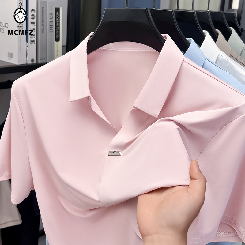 심플 히든 바 클래스프 남성 플랫 라펠 셔츠 싱글 메탈 - Men Formal Wear Summer 리뷰 및 가격