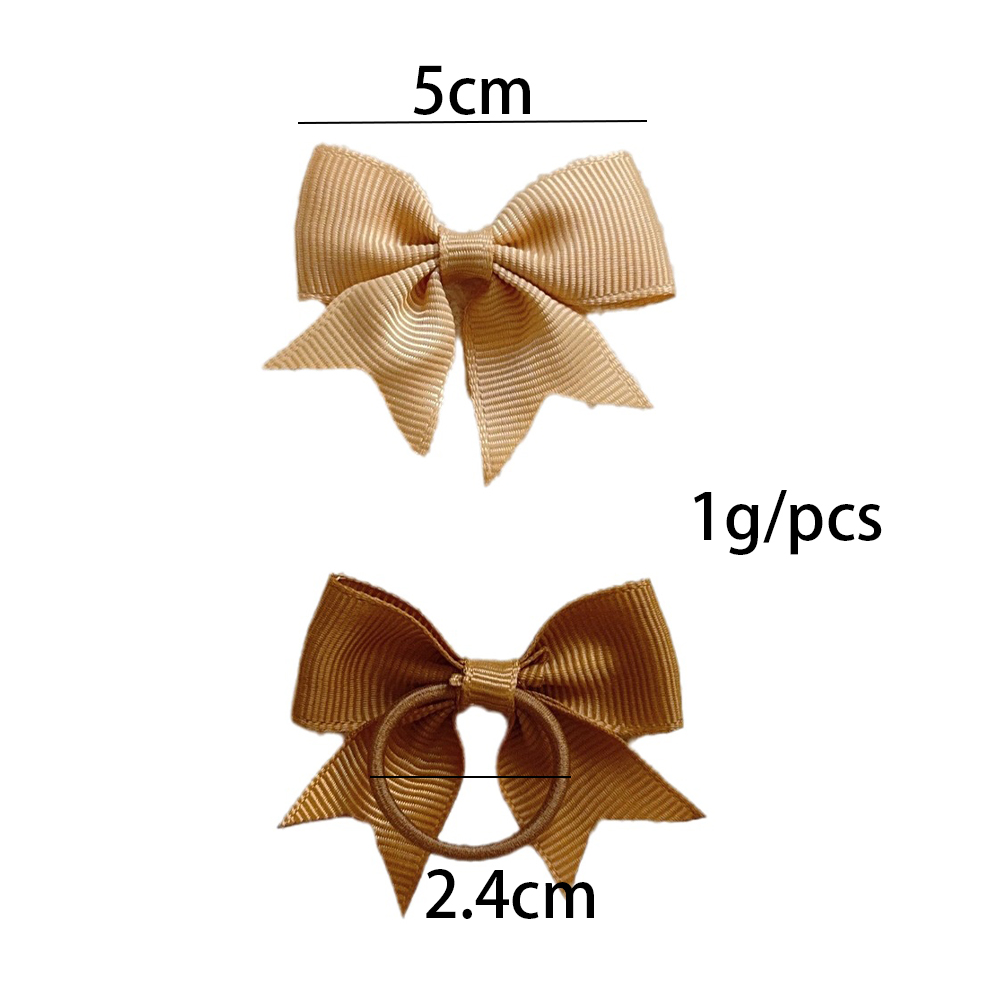 10Pcs 3 스타일 활 탄성 머리 고무 밴드 헤어 넥 - Tie Bar Clip 리뷰 및 가격