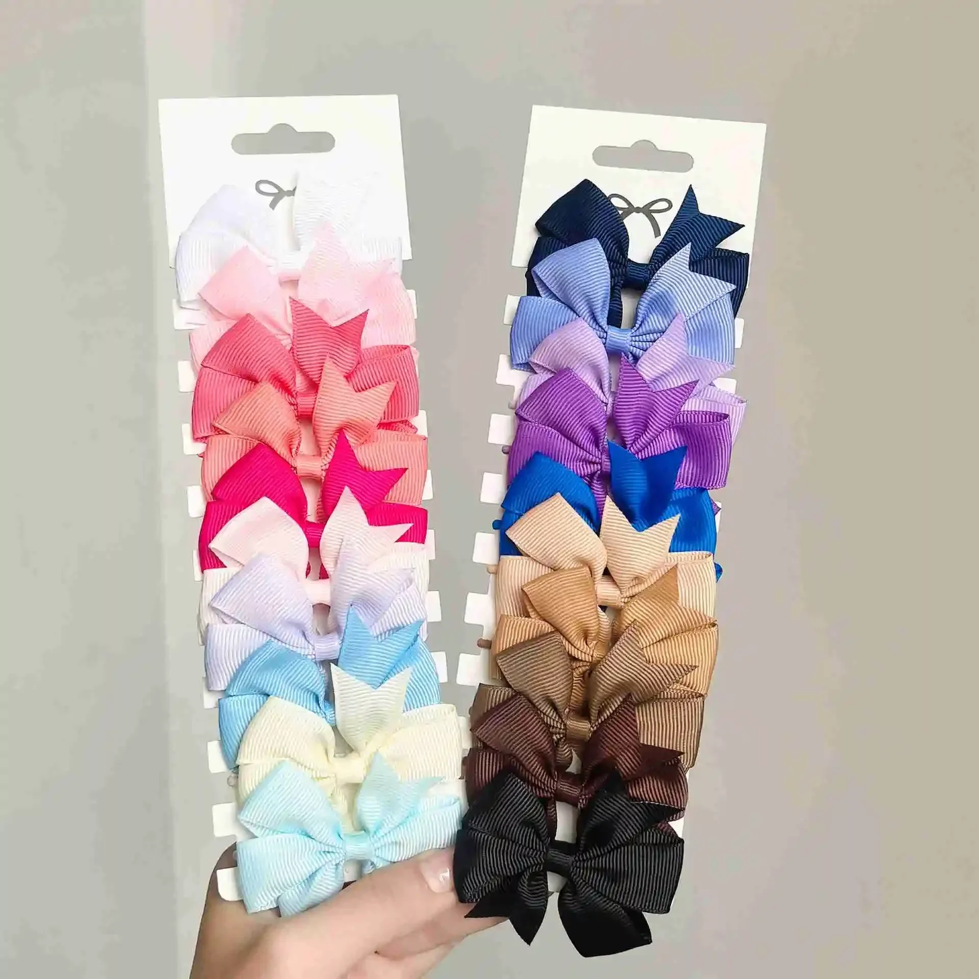 10Pcs 3 스타일 활 탄성 머리 고무 밴드 헤어 넥 - Tie Bar Clip 리뷰 및 가격