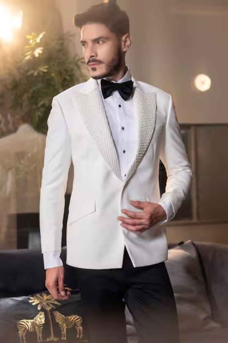 클래식 남성 정장 싱글 브레스트 2 조각 재킷과 바지  - Men'S Formal Wear No Suit 리뷰 및 가격