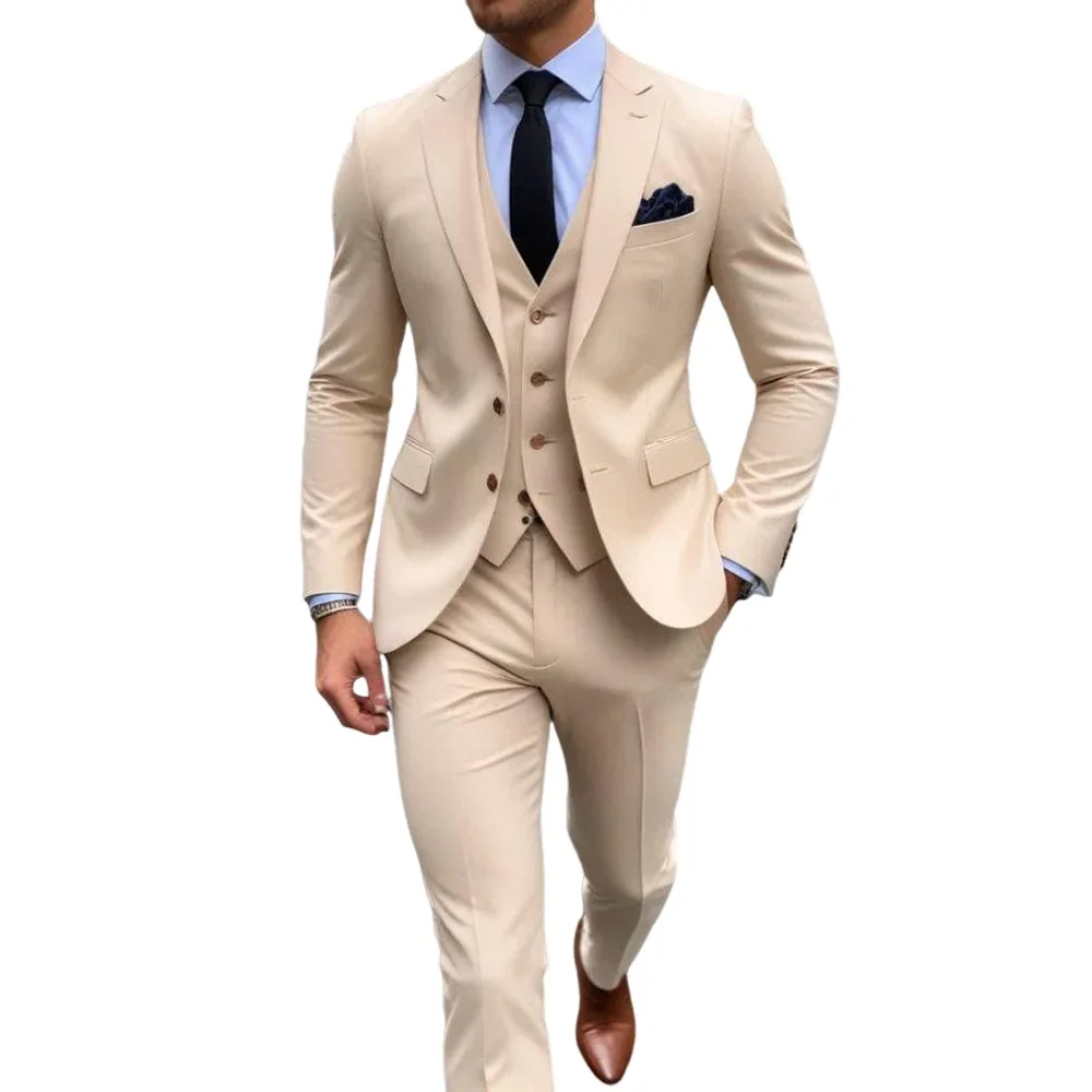 남성용 세련된 카익 3피스 정장 - 클래식 포멀 의상  - Men Formal Wear Shop 리뷰 및 가격