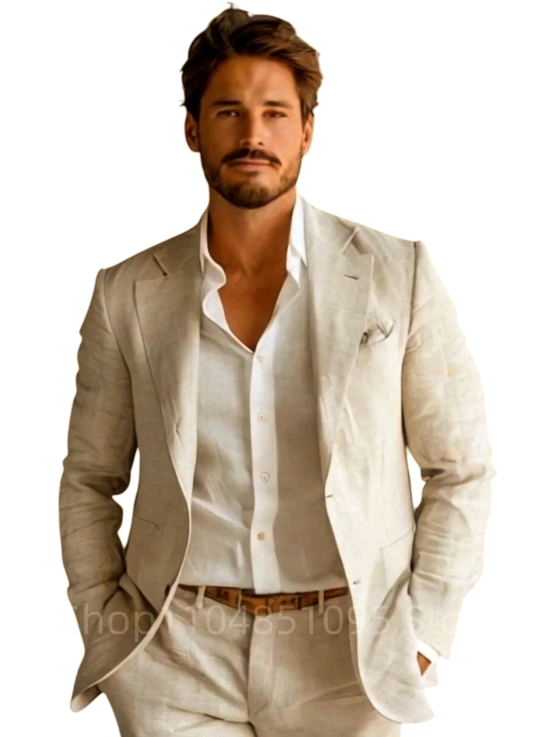 블루 슬림핏 남성 린넨 블레이저 캐주얼 파티 프롬 디자 - Men Formal Wear Summer 리뷰 및 가격